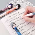 2021 Fresh Kawaii 3PCS / Lot 0,5 mm Gel Gel Black Pen Ink Poulls Cymord